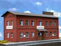 Bahnhof Laineck mit Detailsatz