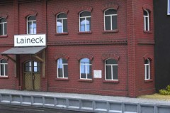 Bahnhof Laineck mit Detailsatz